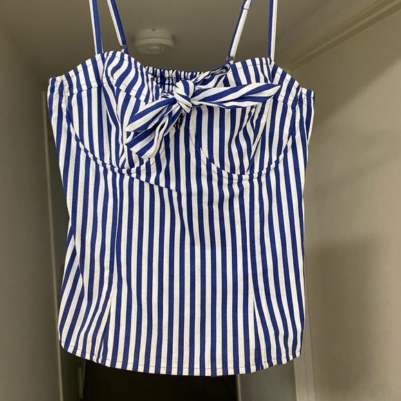 Blue & White Forever New Top - Picture 2 of 4